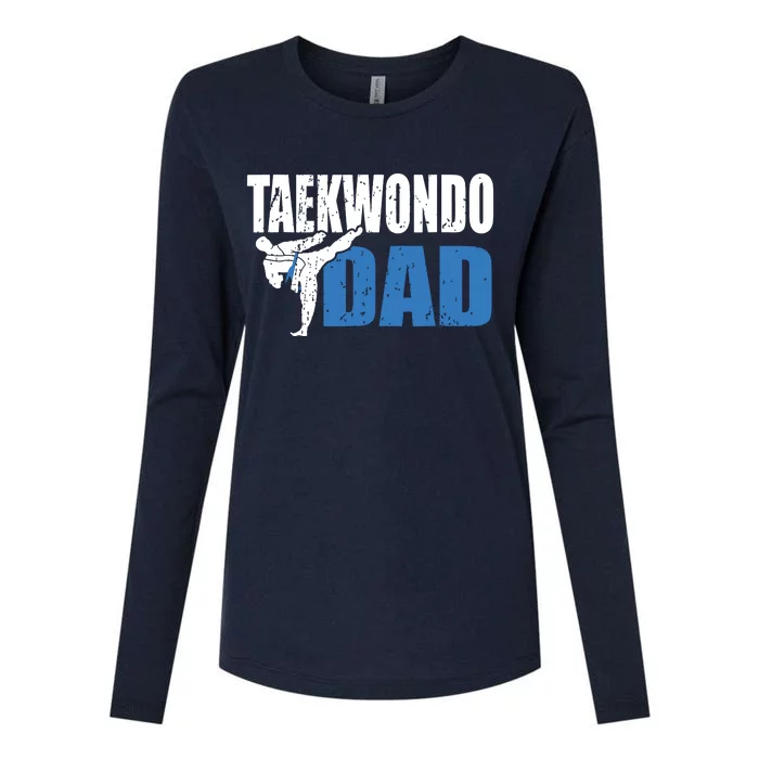 Taekwondo Dad Gift Idea Tae Cool Taekwondo Uniform Womens Cotton Relaxed Long Sleeve T-Shirt