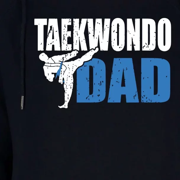 Taekwondo Dad Gift Idea Tae Cool Taekwondo Uniform Womens Funnel Neck Pullover Hood