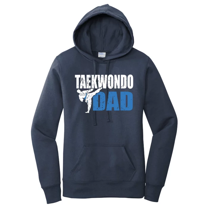 Taekwondo Dad Gift Idea Tae Cool Taekwondo Uniform Women's Pullover Hoodie