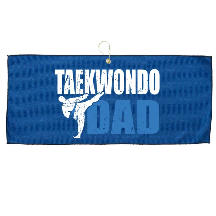 Taekwondo Dad Gift Idea Tae Cool Taekwondo Uniform Large Microfiber Waffle Golf Towel