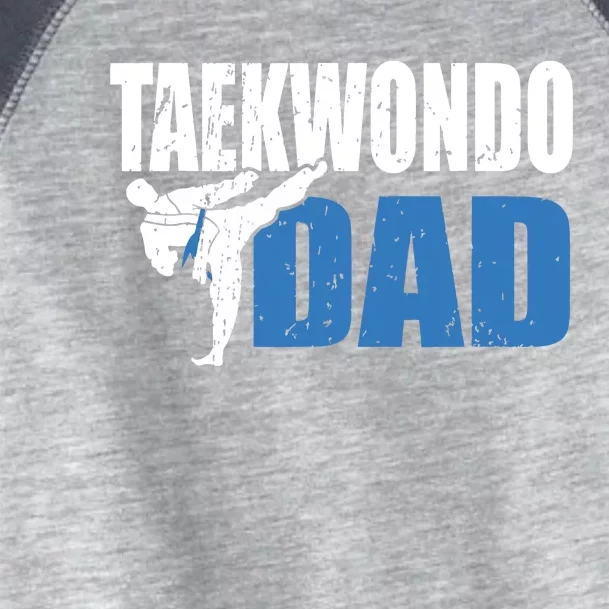 Taekwondo Dad Gift Idea Tae Cool Taekwondo Uniform Toddler Fine Jersey T-Shirt