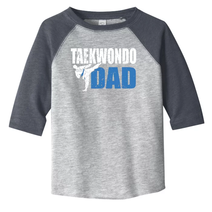 Taekwondo Dad Gift Idea Tae Cool Taekwondo Uniform Toddler Fine Jersey T-Shirt