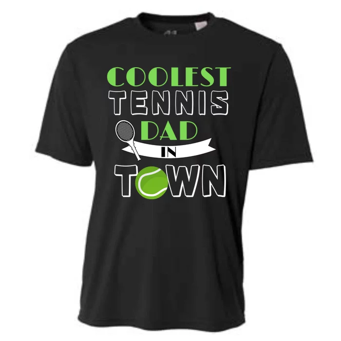 Tennis Dad Gift Cooling Performance Crew T-Shirt