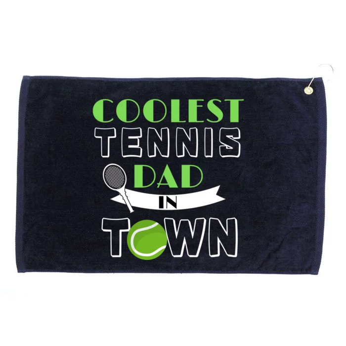 Tennis Dad Gift Grommeted Golf Towel