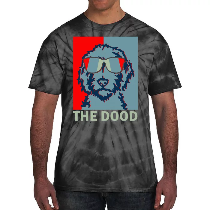 The Dood Goldendoodle Doodle Dad Tie-Dye T-Shirt