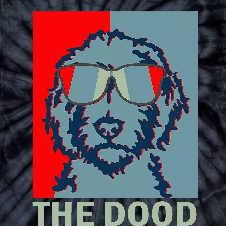 The Dood Goldendoodle Doodle Dad Tie-Dye T-Shirt