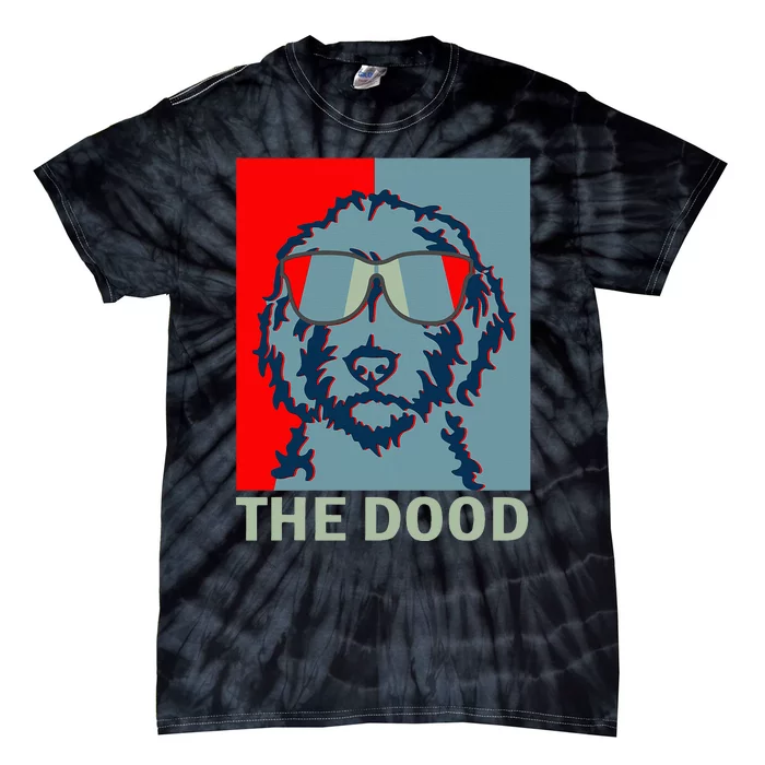 The Dood Goldendoodle Doodle Dad Tie-Dye T-Shirt