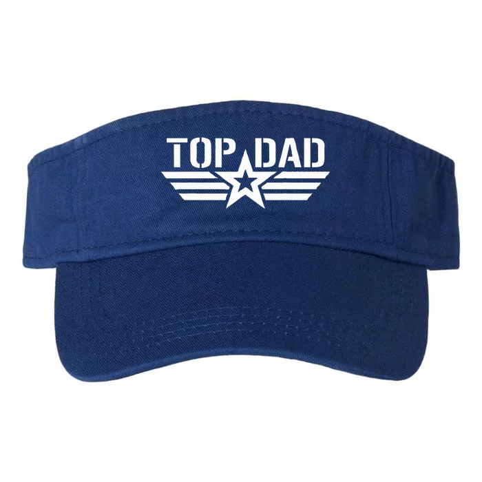 Top Dad Gifts Fathers Day Patriotic Valucap Bio-Washed Visor