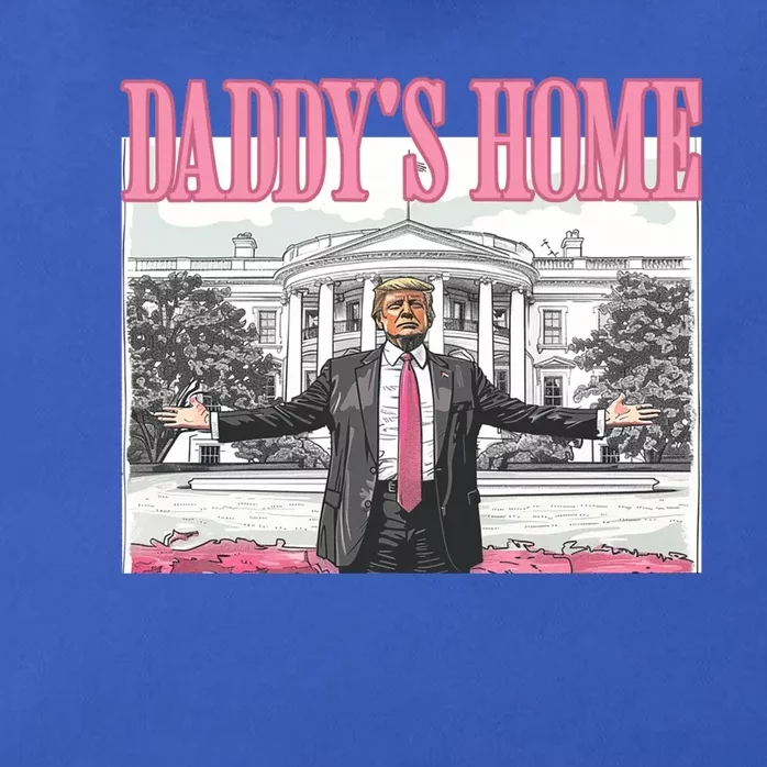 Trump Daddys Home White House 2024 Gift Zip Tote Bag