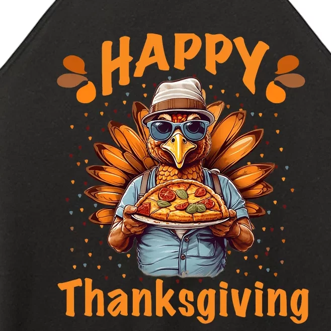 Turkey Day Happy Thanksgiving Family Dinner Women’s Perfect Tri Rocker Tank