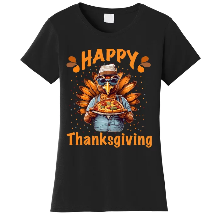 Turkey Day Happy Thanksgiving Family Dinner Women's T-Shirt