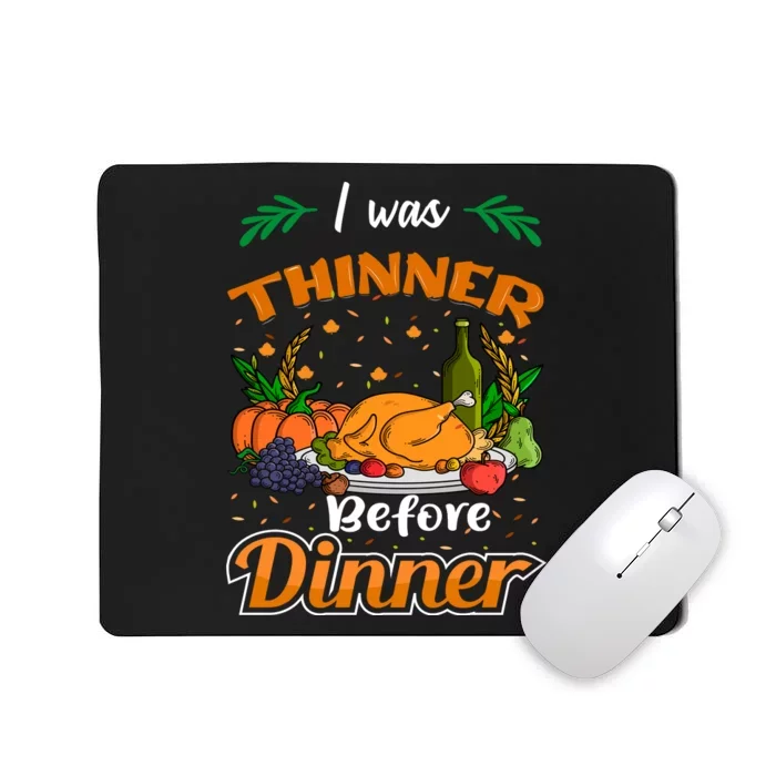 Thanksgiving Day Humor Graphic Mousepad