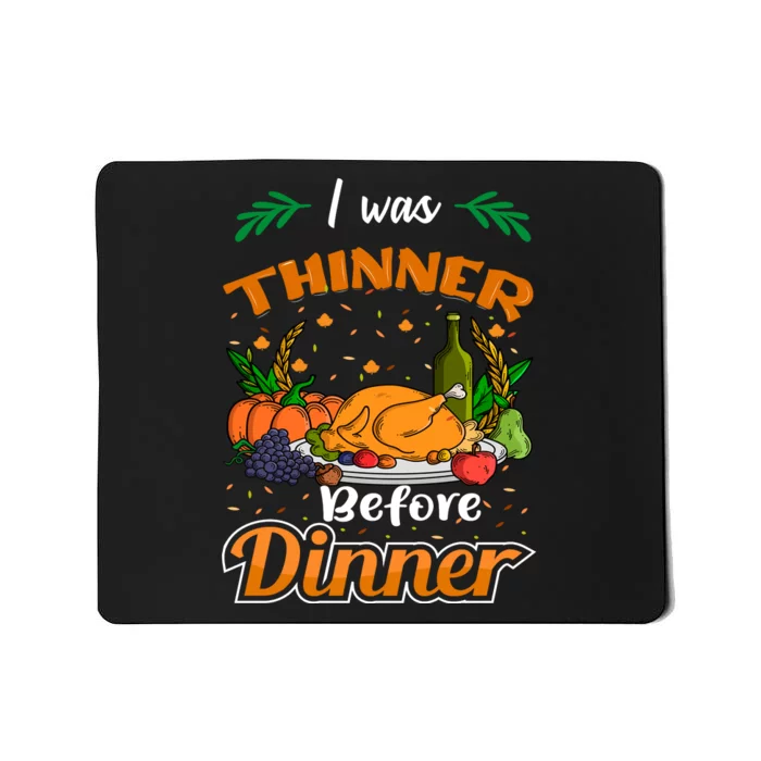 Thanksgiving Day Humor Graphic Mousepad