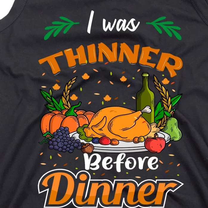 Thanksgiving Day Humor Graphic Tank Top