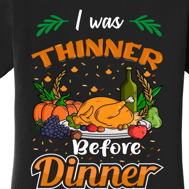 Thanksgiving Day Humor Graphic Women's T-Shirt