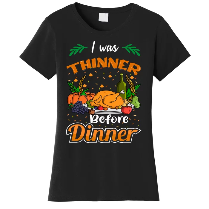 Thanksgiving Day Humor Graphic Women's T-Shirt