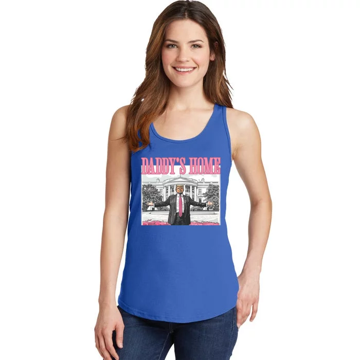 Trump Daddys Home White House 2024 Meaningful Gift Ladies Essential Tank