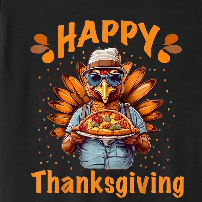 Turkey Day Happy Thanksgiving Family Dinner ChromaSoft Performance T-Shirt