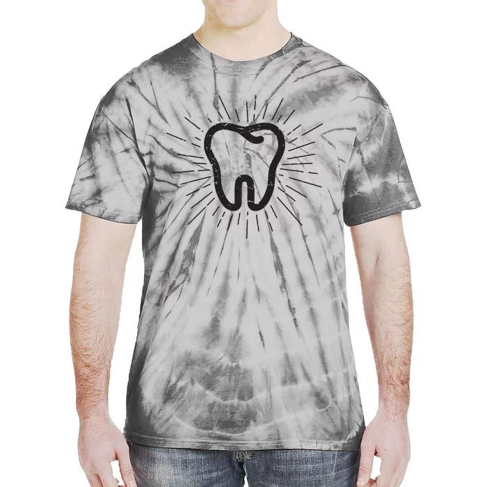 Tooth Dentist Hygienist Dental Oral Hygiene Gift Tie-Dye T-Shirt