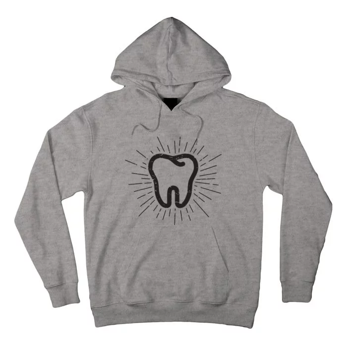 Tooth Dentist Hygienist Dental Oral Hygiene Gift Tall Hoodie