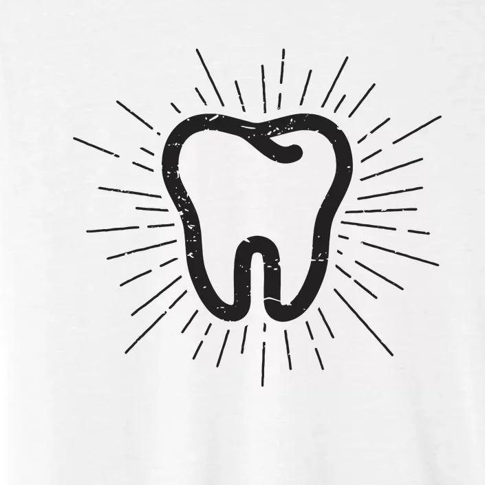 Tooth Dentist Hygienist Dental Oral Hygiene Gift ChromaSoft Performance T-Shirt