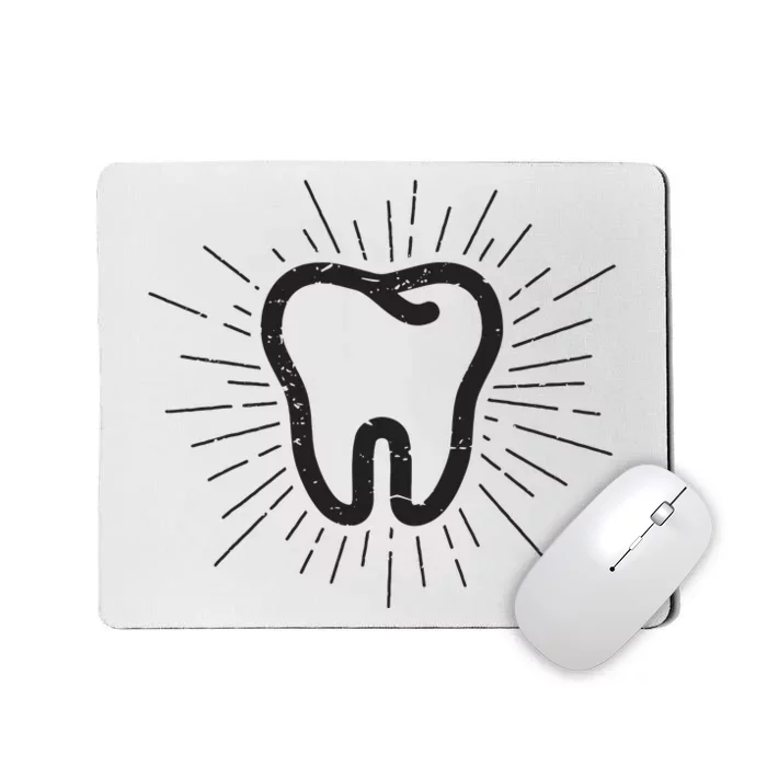 Tooth Dentist Hygienist Dental Oral Hygiene Gift Mousepad