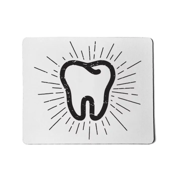 Tooth Dentist Hygienist Dental Oral Hygiene Gift Mousepad