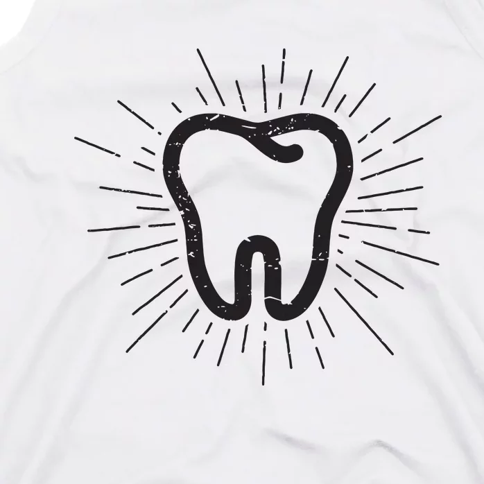 Tooth Dentist Hygienist Dental Oral Hygiene Gift Tank Top