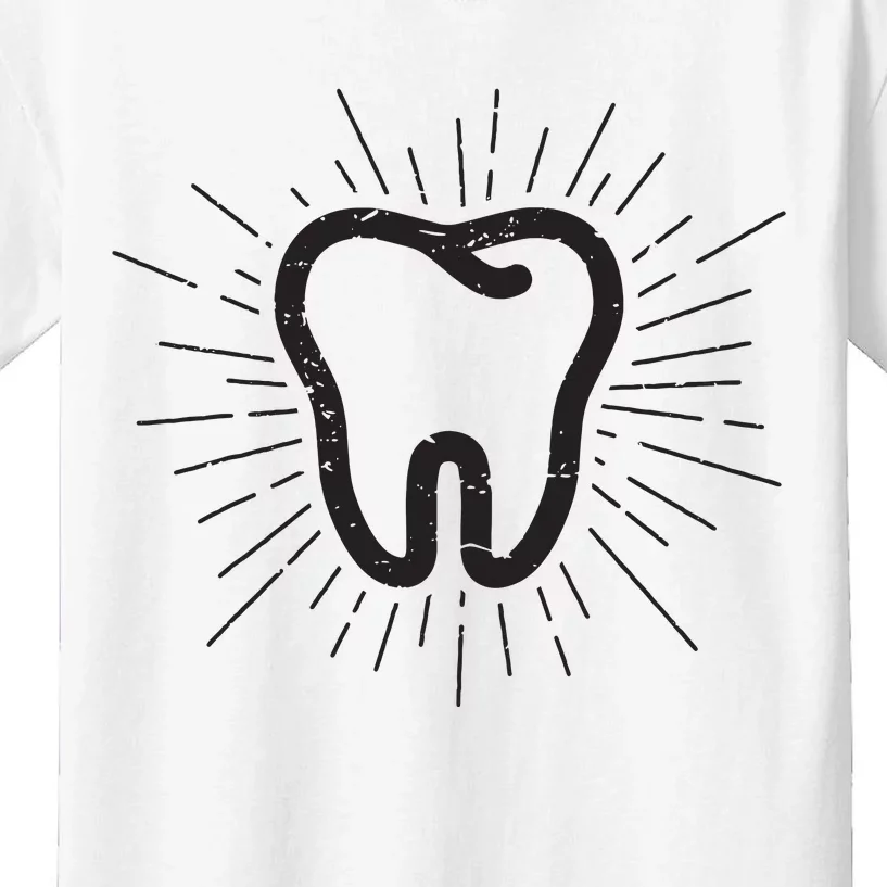 Tooth Dentist Hygienist Dental Oral Hygiene Gift Kids T-Shirt