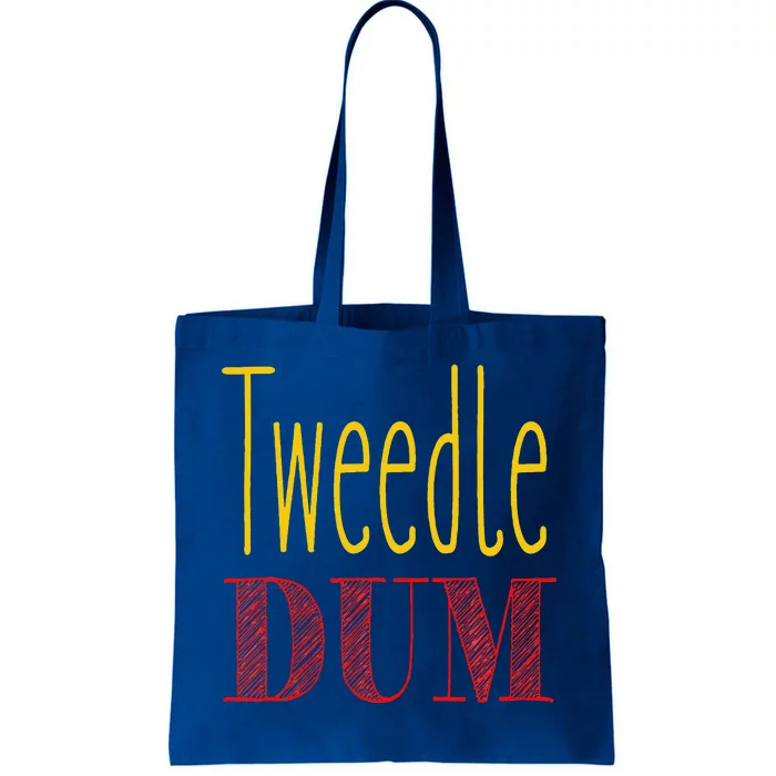 Tweedle Dum Halloween Costume Tote Bag