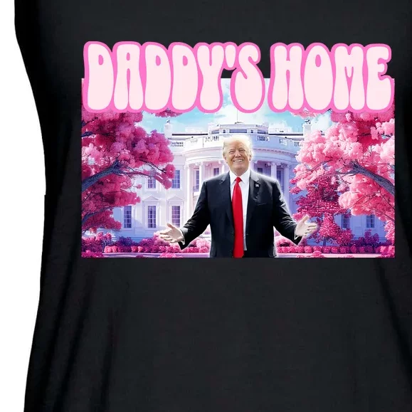 Trump Daddy’S Home Ladies Essential Flowy Tank