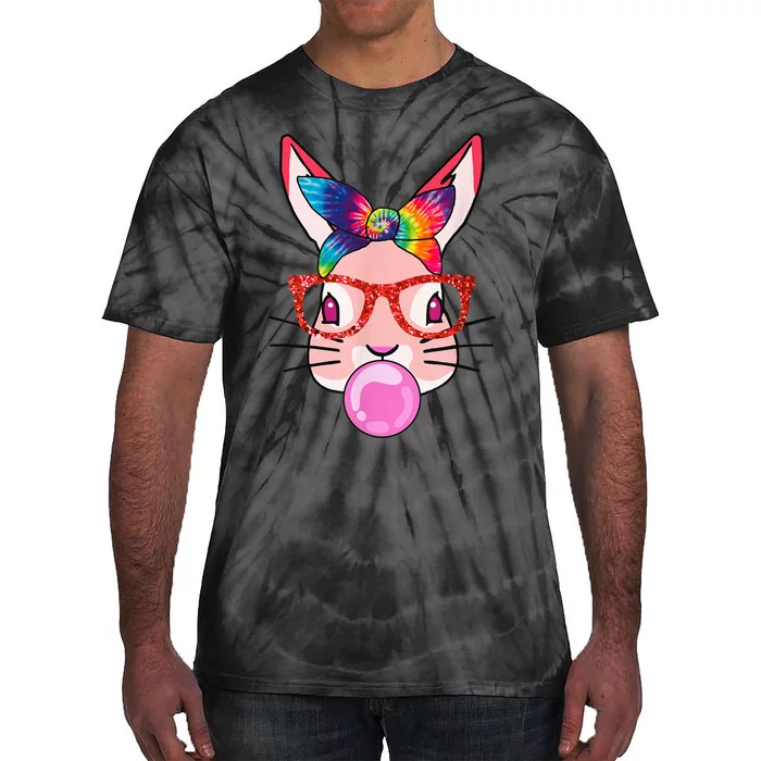 Tie Dye Headband Bunny Bubble-Gum, Funny Boy Girl Kid Tie-Dye T-Shirt