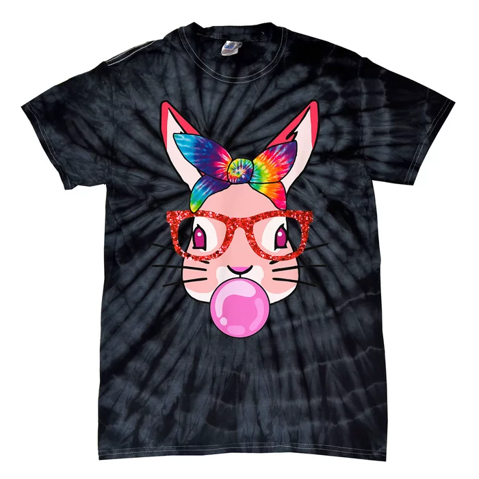 Tie Dye Headband Bunny Bubble-Gum, Funny Boy Girl Kid Tie-Dye T-Shirt