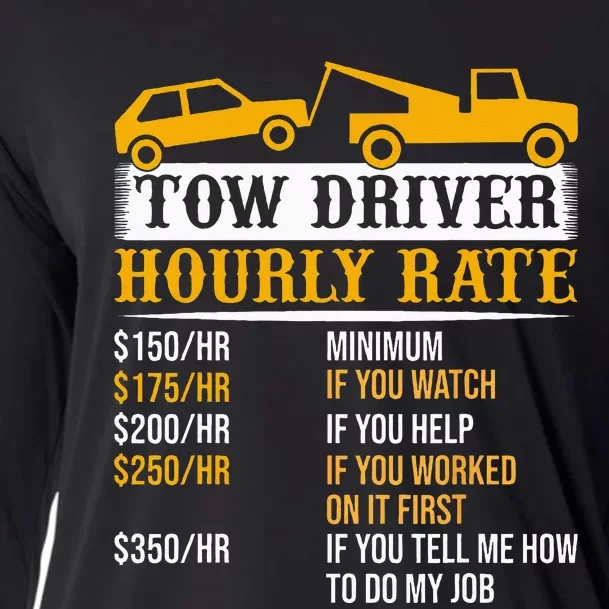 Tow Driver Hourly Rate Tow Truck Driver Tow Trucker Cooling Performance Long Sleeve Crew