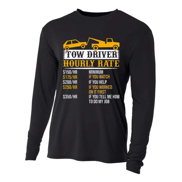 Tow Driver Hourly Rate Tow Truck Driver Tow Trucker Cooling Performance Long Sleeve Crew