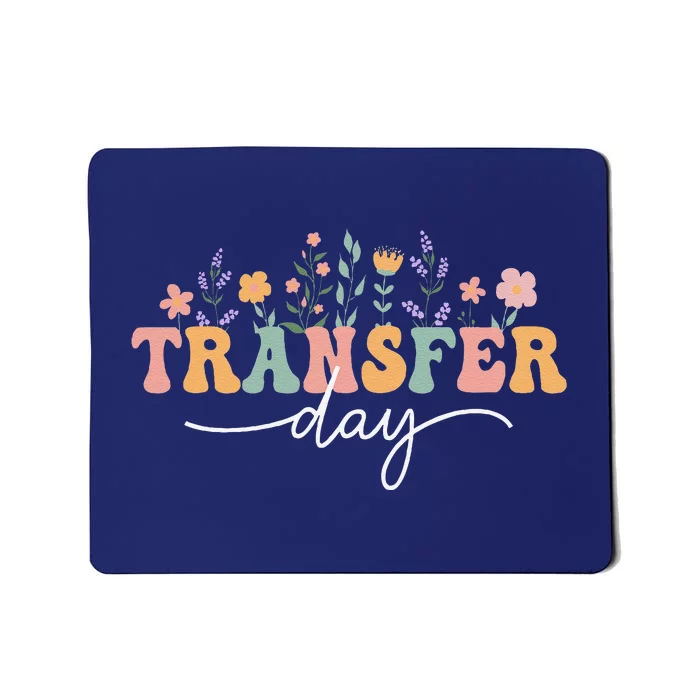 Transfer Day Ivf Flowers Ivf Transfer Day Couple Mousepad