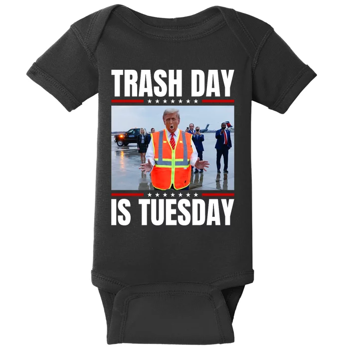 Trash Day Is Tuesday Baby Bodysuit