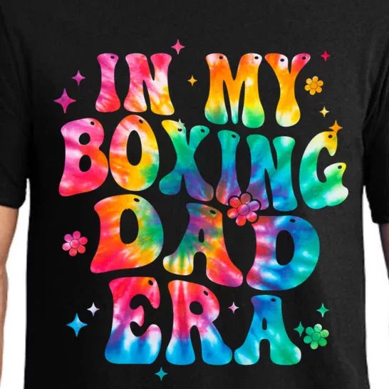 Tie Dye In My Boxing Dad Era Funny Boxing Father Meaningful Gift Pajama Set