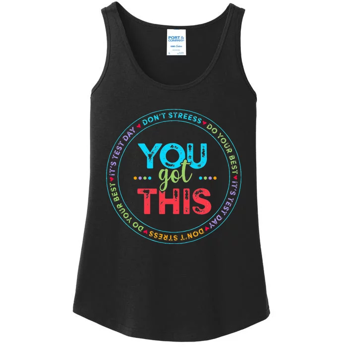 Testing Day Its Test Day You Got This Teacher Student Kids Ladies Essential Tank