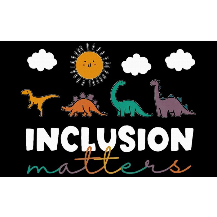 Trex Dinosaur Inclusion Matters Special Education Teacher Bumper Sticker