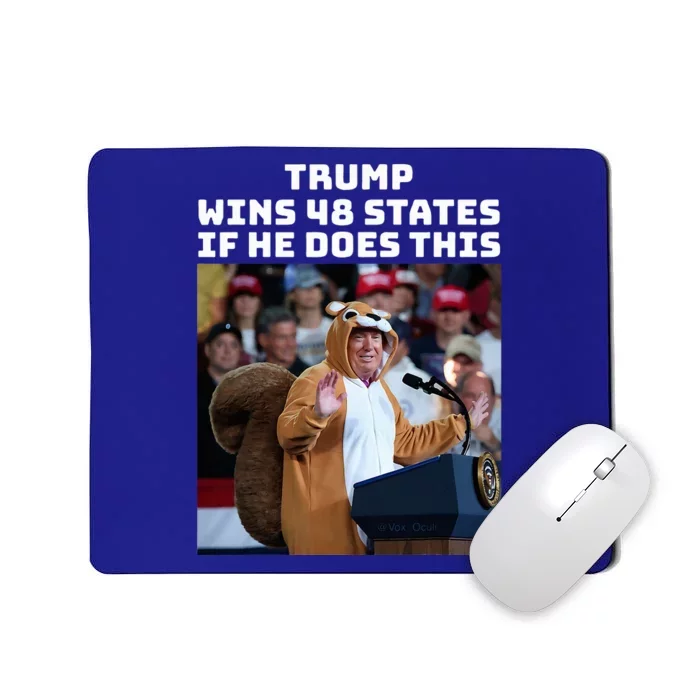 Trump Dress In Honor Of Peanut The Squirrel Mousepad