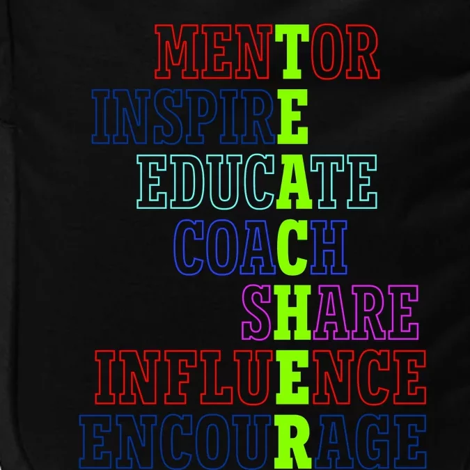 Teacher Definition Inspirational Impact Tech Backpack