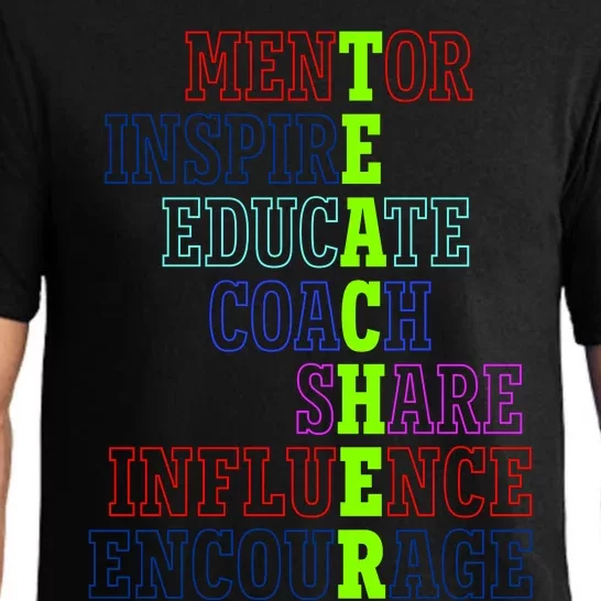 Teacher Definition Inspirational Pajama Set