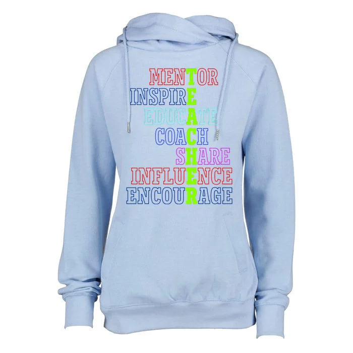 Teacher Definition Inspirational Womens Funnel Neck Pullover Hood