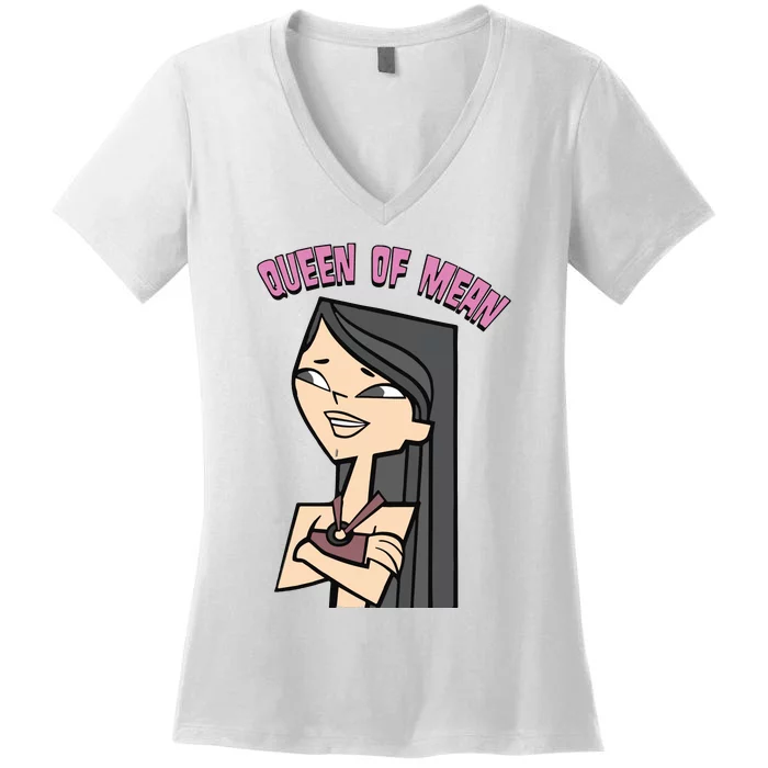 Total Drama Island Heather Women's V-Neck T-Shirt