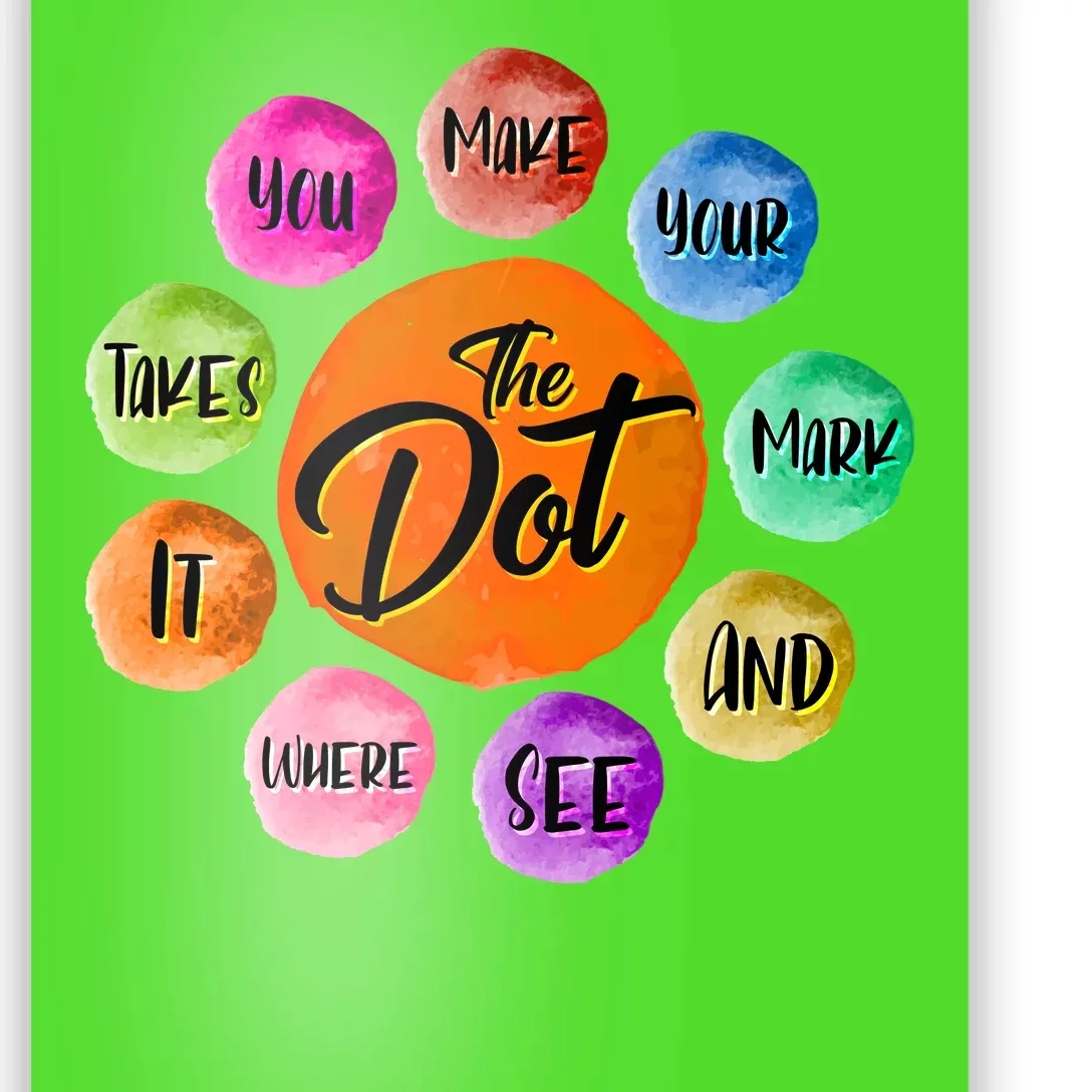 The DOT International Dot Day Poster