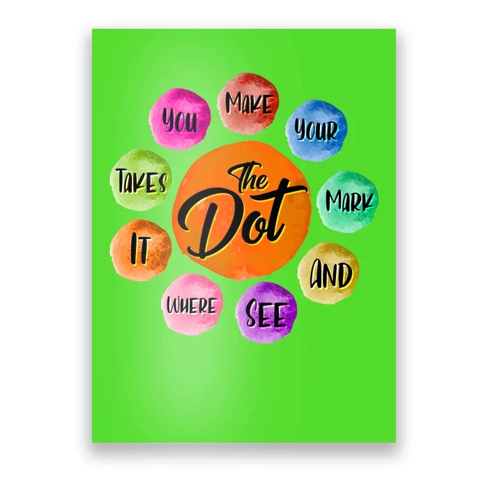 The DOT International Dot Day Poster