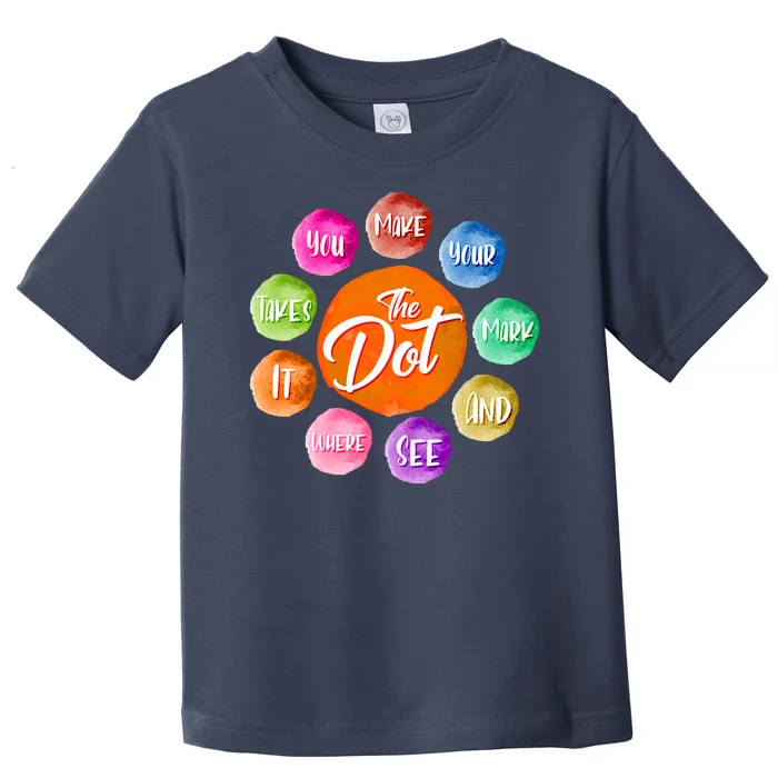 The DOT International Dot Day Toddler T-Shirt