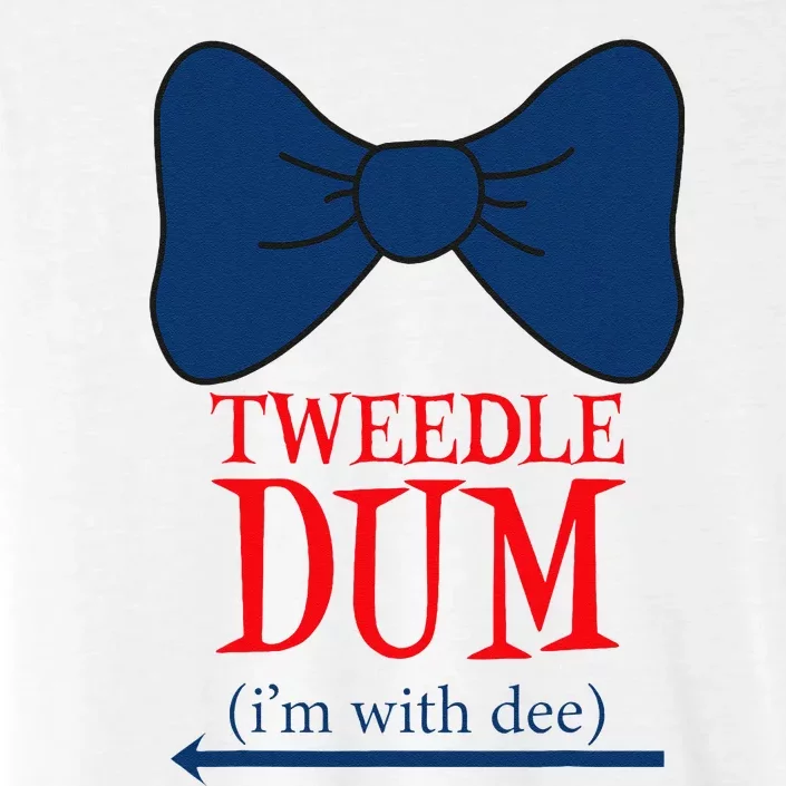 Tweedle Dum IM With Dee Lazy Couple Halloween Costumes ChromaSoft Performance T-Shirt