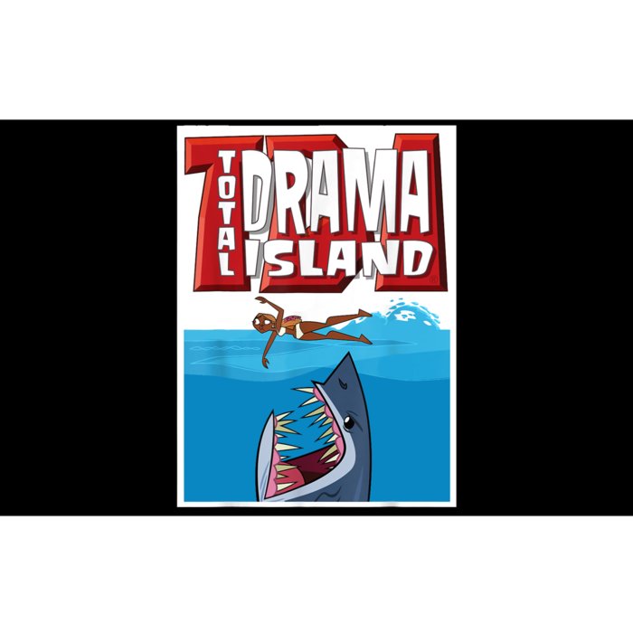 Total Drama Island Shark Logo Bumper Sticker